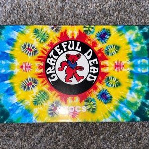 BNWOT LIMITED EDITION GRATEFUL DEAD CROC CHARM JIBBITZ 10 PACK